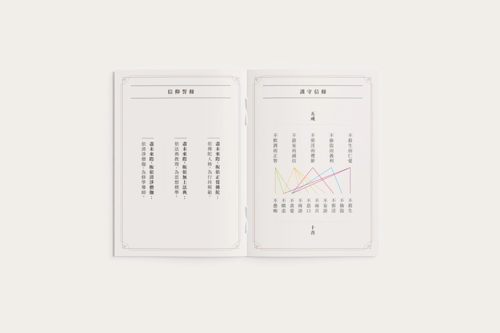 皈依證手冊設計專案 作品圖片 8