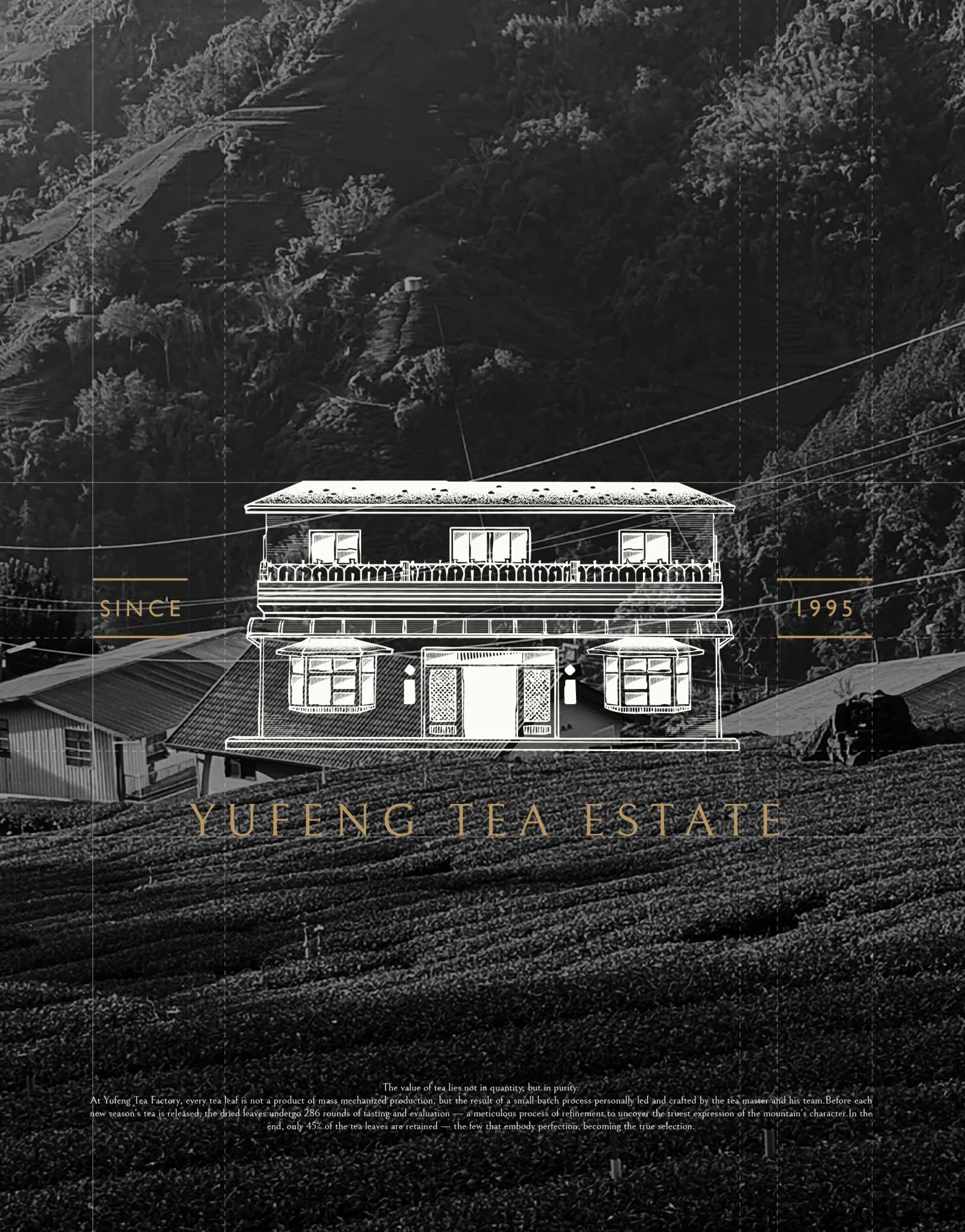 玉峰製茶廠識別設計專案 作品圖片 2