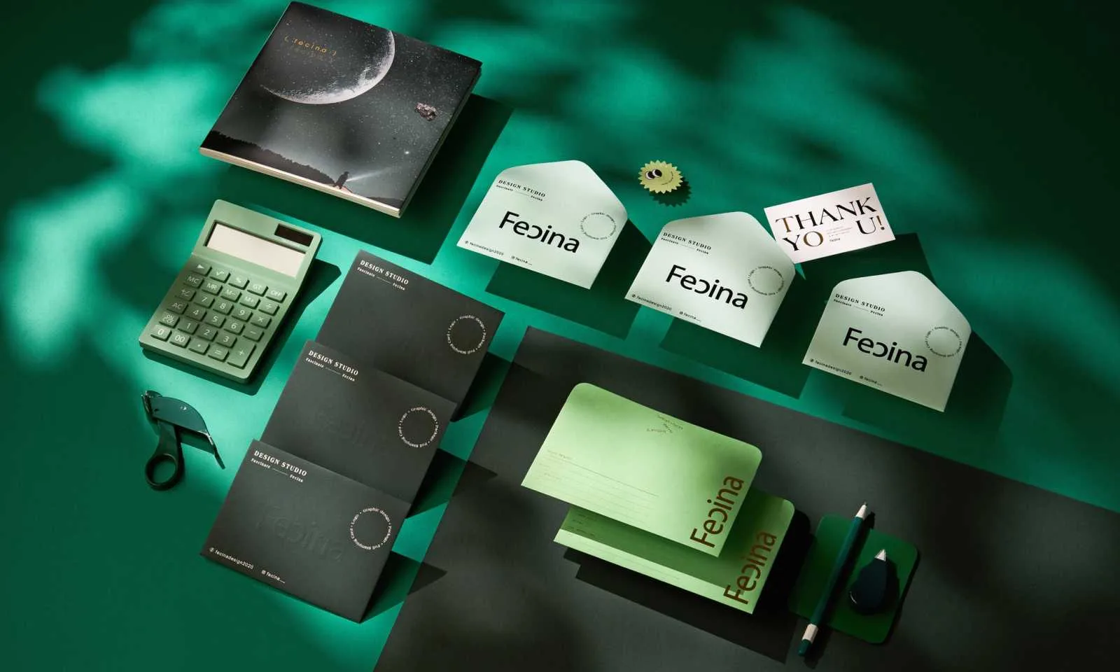 Fecina brand design hero