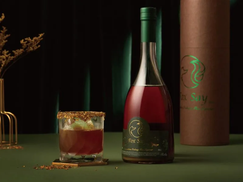 狐說茶酒識別設計專案